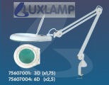 LL207-LED asztalra szerelhető LED nagyító 3D és 6D
